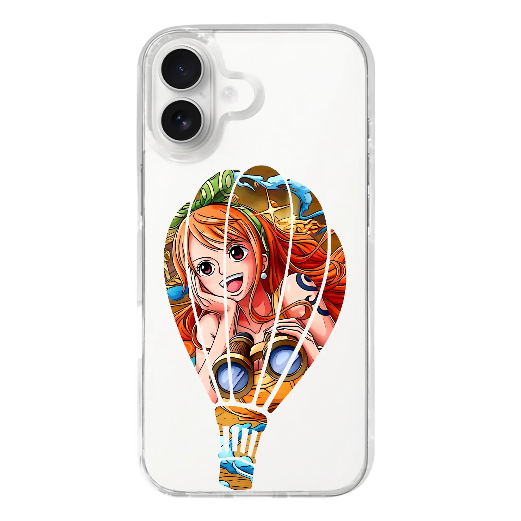 ワンピース グッズ ナミ - iPhone 17シリーズ 透明スマホケース – 薄型・耐衝撃・精密フィット保護カバー